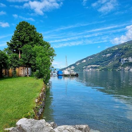 Seeparadiesli am schönen Thunersee Darligen Bagian luar foto