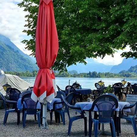 Seeparadiesli am schönen Thunersee Darligen Bagian luar foto