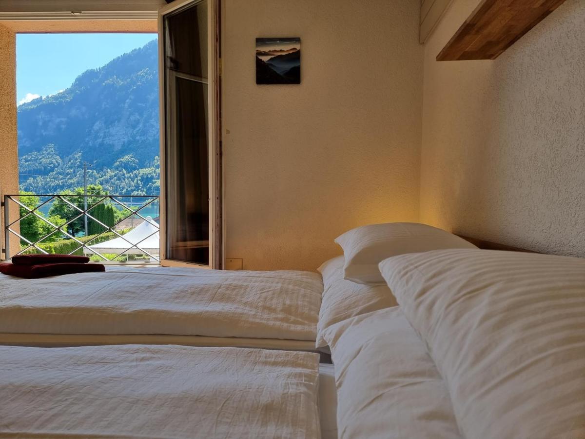 Seeparadiesli am schönen Thunersee Darligen Bagian luar foto