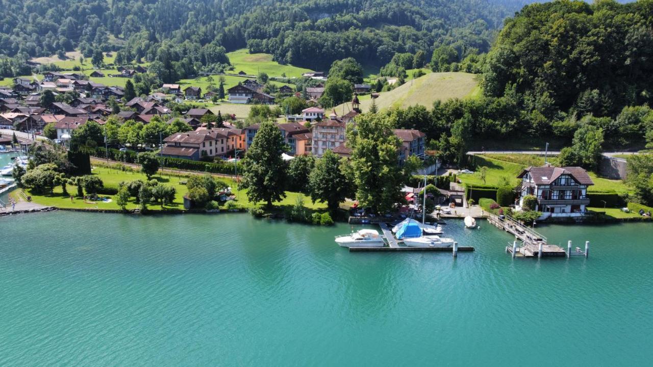 Seeparadiesli am schönen Thunersee Darligen Bagian luar foto