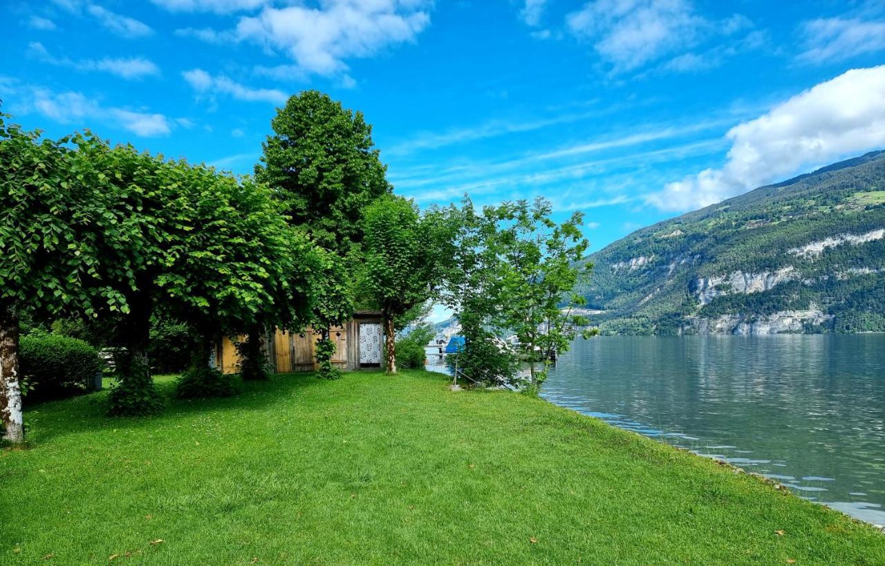 Seeparadiesli am schönen Thunersee Darligen Bagian luar foto