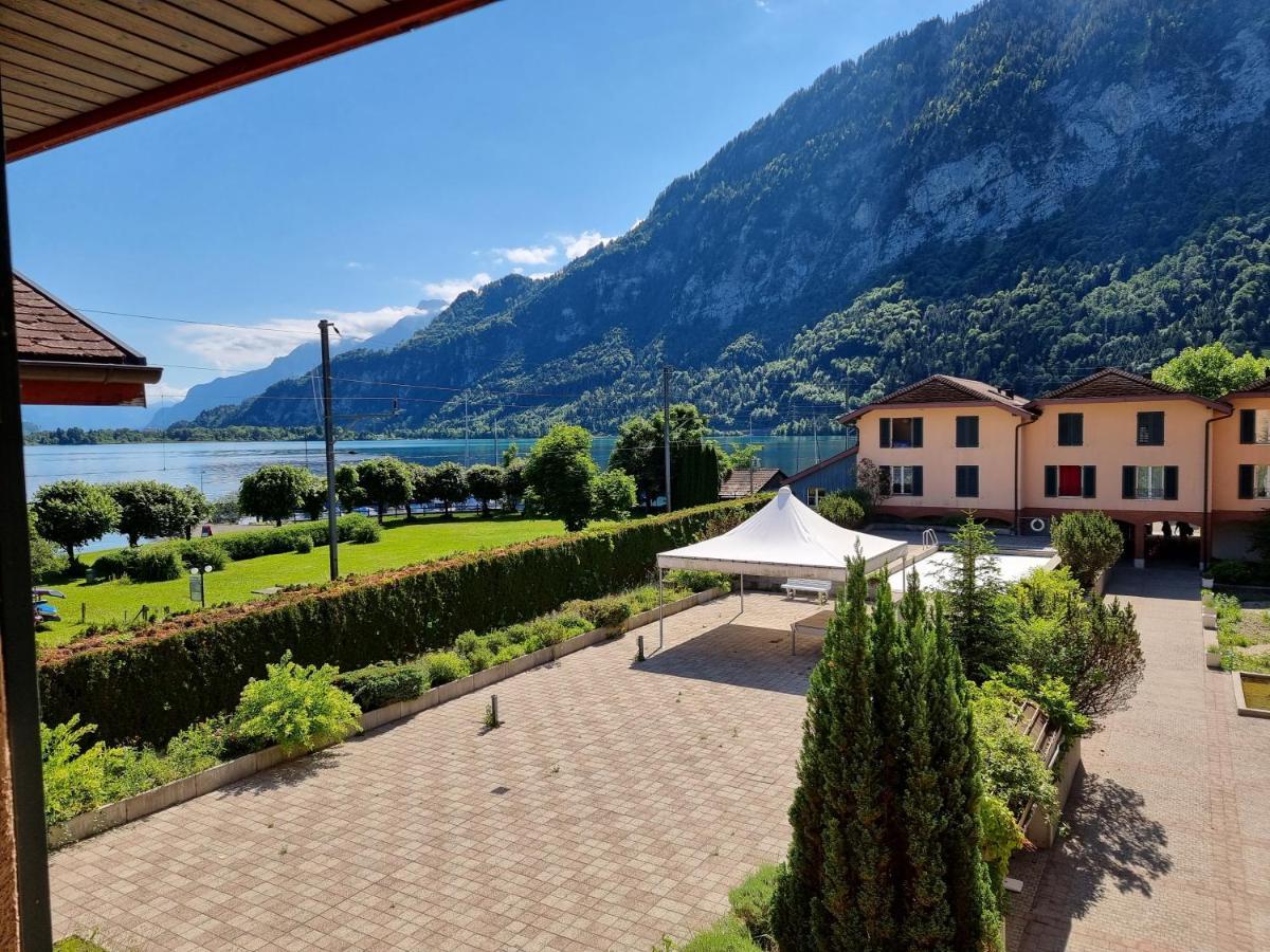 Seeparadiesli am schönen Thunersee Darligen Bagian luar foto